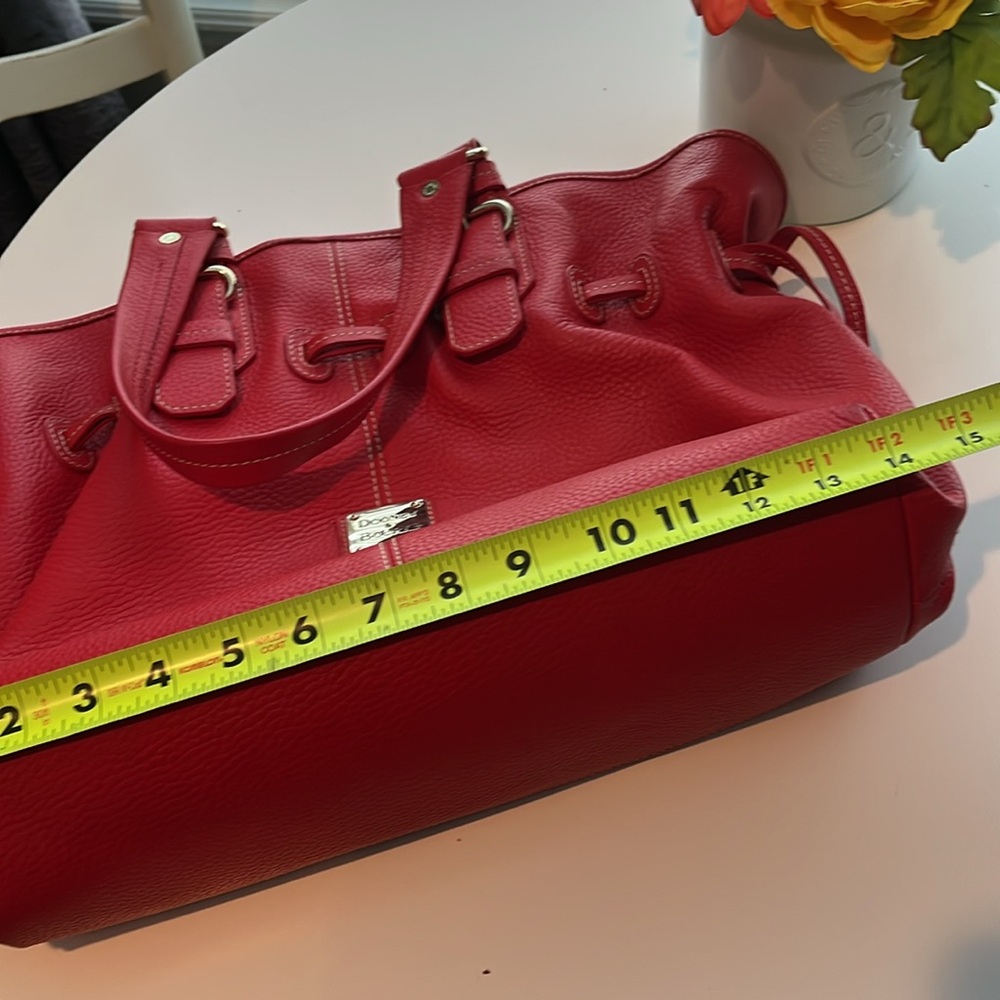 Dooney and Bourke Red Chiara Bag size medium - Picture 13 of 14